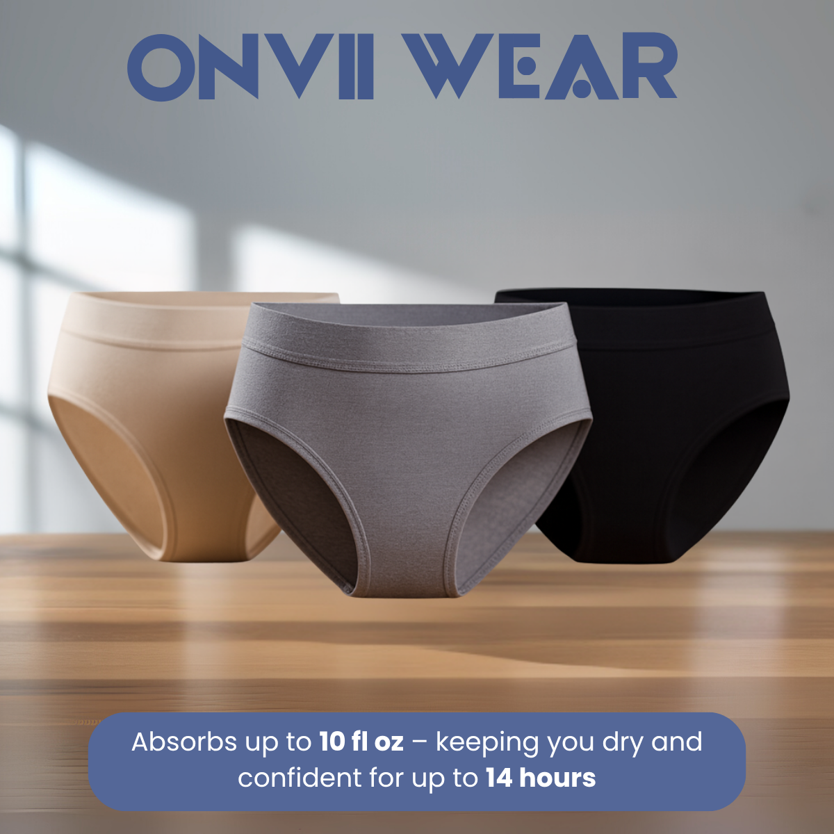ONVII Women’s Incontinence Underwear